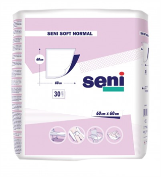 Пелюшки Seni Soft Normal гігієнічні одноразові 60х60см, 30шт/Сені