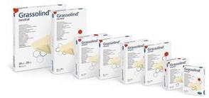 Пов'язка атравматична мазева Grassolind neutral, стер. 20х20см №10 / Граззолінд
