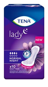 Прокладки урологічні нічні Tena Lady Normal Night №10 (Тена) (5крап.)