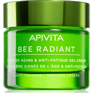 Гель-крем Apivita Bee Radiant легкої текстури, Захист від ознак старіння, 50мл (Апівіта)