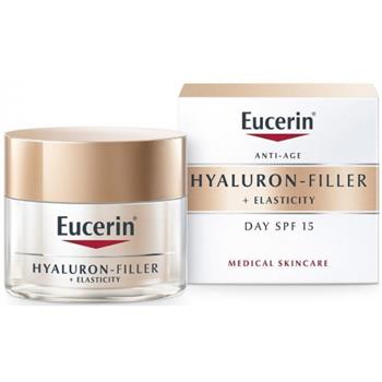 Крем для обличчя денний Eucerin Hyaluron-Filler + Elasticity SPF30 антивіковий для підвищення пружності шкіри (83568), 50мл