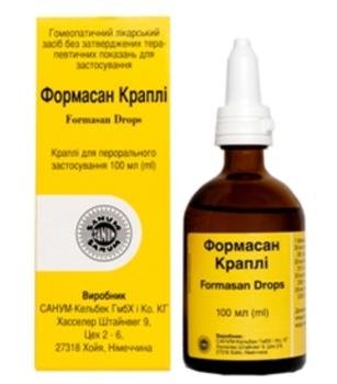 Формасан Краплі, краплі для перорального застосування 100мл фл.
