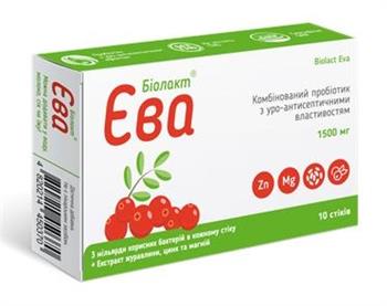 Біолакт Єва, порошок 1500мг стік №10