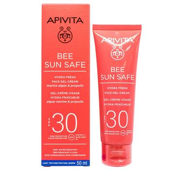 Гель-крем Apivita Bee Sun Safe сонцезахисний для обличчя SPF30, 50мл (Апівіта)