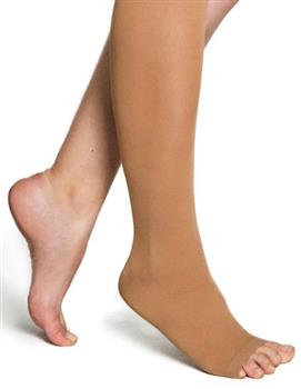 Гольфи компресійні Венотонія Софт AD CCL2, 2 клас, р.III+, відкритий носок, короткі, колір карамель / Venotonia Soft