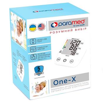 Тонометр автоматичний Paramed One-X / Парамед Ван-Х
