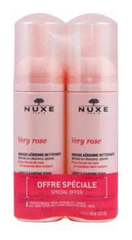 Набір Nuxe Very rose Мус очищувальний, 2шт х 150мл