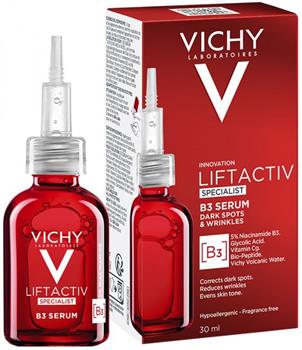 Сироватка для обличчя Vichy LiftActiv Pigment Specialist B3, проти пігментних плям і зморшок, 30мл