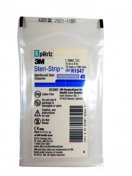 Пластирні смужки для зведення країв ран 3M Steri-Strip (Стери-Стрип) 12х100мм №1 / арт.R1547