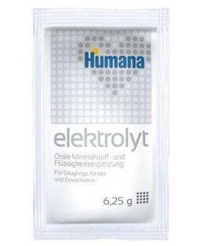 Суміш регідратаційна Humana elektrolyt Fennel, Електроліт з фенхелем по 6,25г пак. №1 / Хумана
