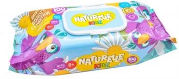 Серветки вологі дитячі "Naturelle kidz" ромашка, №100 (з клапаном)