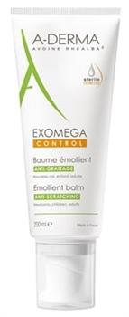 Бальзам-емолент A-Derma Exomega Control, для сухої шкіри, схильної до атопії, 200мл / Екзомега Контрол