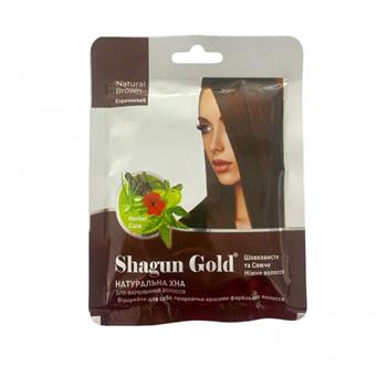 Хна Shagun Gold натуральна (коричневий відтінок), 25г