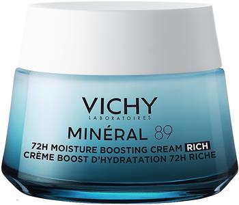 Крем насичений Vichy Mineral 89, для сухої та дуже сухої шкіри обличчя, 50мл / Віши