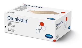 Смужки для закриття рани Omnistrip, 6х101мм (2х5 смужок в уп. №1) уп. №50 у коробці / арт.540684
