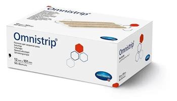 Смужки для закриття рани Omnistrip, 12х101мм (2х3 смужок в уп. №1) уп. №50 у коробці / арт.540685