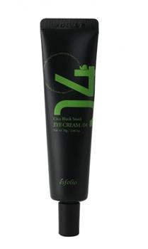 Крем для шкіри навколо очей Esfolio (04) Cica Black Snail, з центеллою азіатською та муцином чорного равлика, 30г / Есфоліо