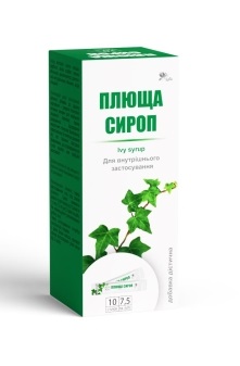 Плюща сироп Tabula Vita, без цукру по 7,5мл стіки №10