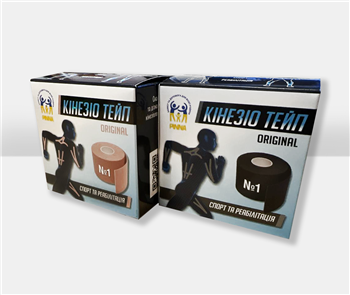 Кінезіо тейп Pinna Original, червоний 5см х 5м №1 (Pinna/Пінна)