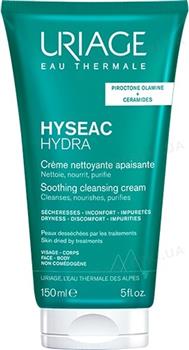 Крем Uriage Hyseac Hydra заспокійливий, очищуючий, 150мл / Урьяж Ісеак Гідра