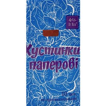 Хустинки паперові Dr.Nice №10