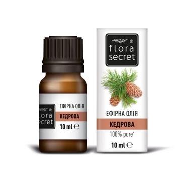 Олія ефірна Flora Secret кедрова, 10мл