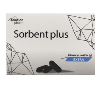 Сорбент+ (Карбоактив) екстра Solution Pharm капс. №20