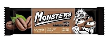 Батончик протеїновий Monsters Protein Bar з кавою, 40г