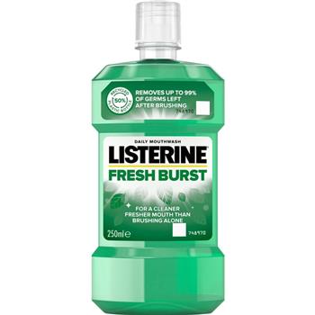 Ополіскувач для порожнини рота Listerine FreshBurst Сплеск свіжості, 250мл / Лістерин