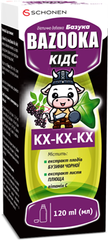 Базука Kids еліксир, 120мл фл.