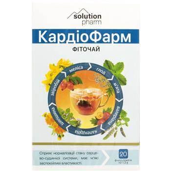 Фіточай КардіоФарм Solution Pharm по 1,5г ф-пак.