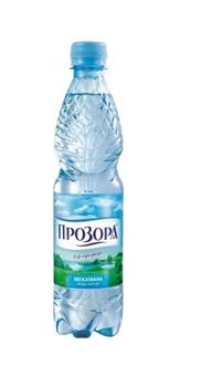 Вода питна Прозора негазована 0,5л