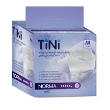 Підгузники-трусики для дорослих TINI Norma p.М (80-110см) №10
