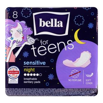 Прокладки гігієнічні Bella for Teens Sensitive night №8