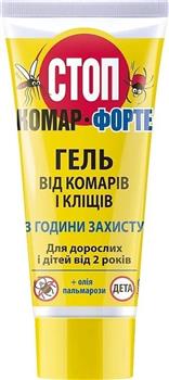 Гель від комарів та кліщів Біокон Стоп комар Форте, 60мл