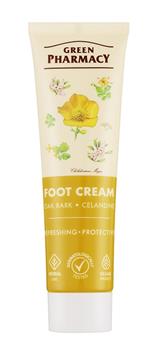 Крем для ніг Green Pharmacy Освіжаючий, захисний 100мл