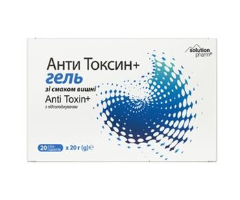 Анти Токсин+ Solution pharm зі смаком вишні, гель-саше 20г №20/АНАНТА