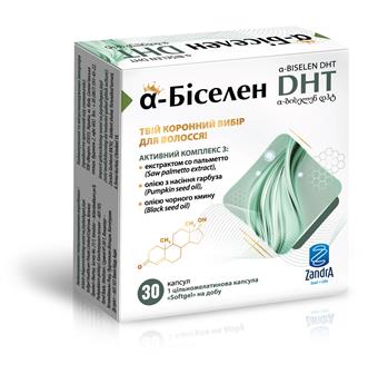 Альфа-Біселен DHT, капс. №30