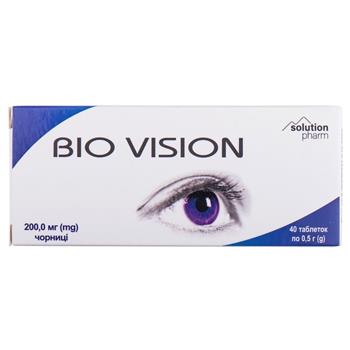 Чорниця-Ф Bio Vision Solution pharm, табл. №40