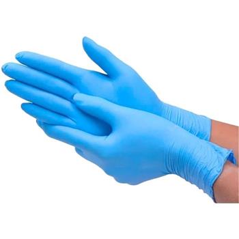 Рукавички латексні оглядові Else припудрені н/с р.М пар №50