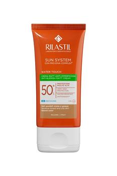 Крем для обличчя сонцезахисний Rilastil Sun System з SPF 50+ матуючий себонормалізуючий на водній основі універсального відтінку, 50мл