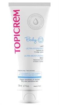 Молочко для тіла Topicrem Baby ультразволожувальне, 200мл