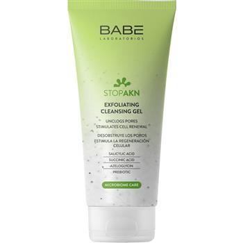 Гель-ексфоліант Babe Laboratorios Stop Akn для глибокого очищення жирної та проблемної шкіри, 200мл