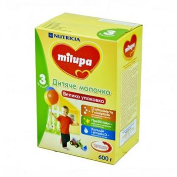 Суміш молочна Milupa 3 (з12міс.), 600г / Мілупа